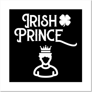 Irish Prince Funny St Patricks Day Posters and Art